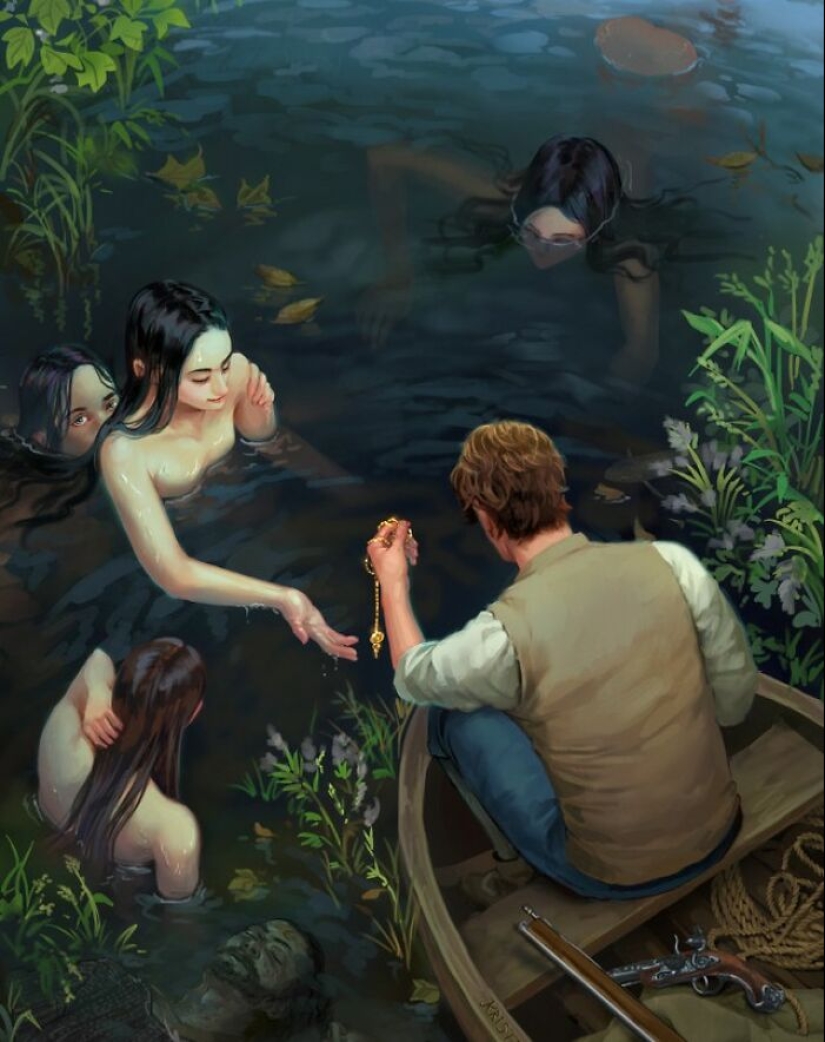 10 ilustraciones detalladas de Kristina Gehrmann que dan vida a la historia y la fantasía 10 ilustraciones detalladas de Kristina Gehrmann que dan vida a la historia y la fantasía