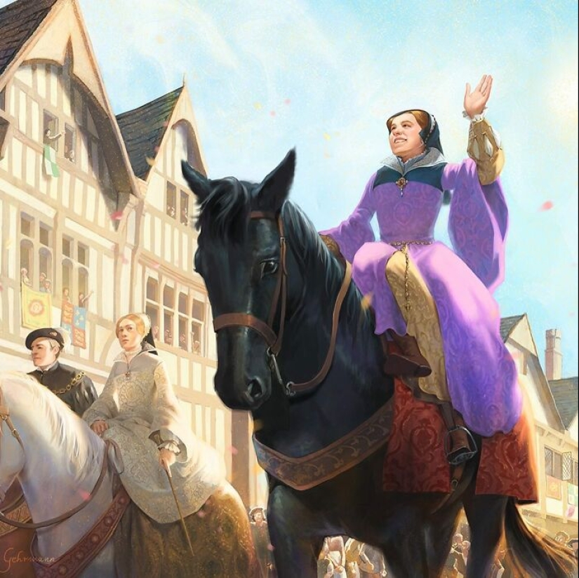 10 ilustraciones detalladas de Kristina Gehrmann que dan vida a la historia y la fantasía 10 ilustraciones detalladas de Kristina Gehrmann que dan vida a la historia y la fantasía