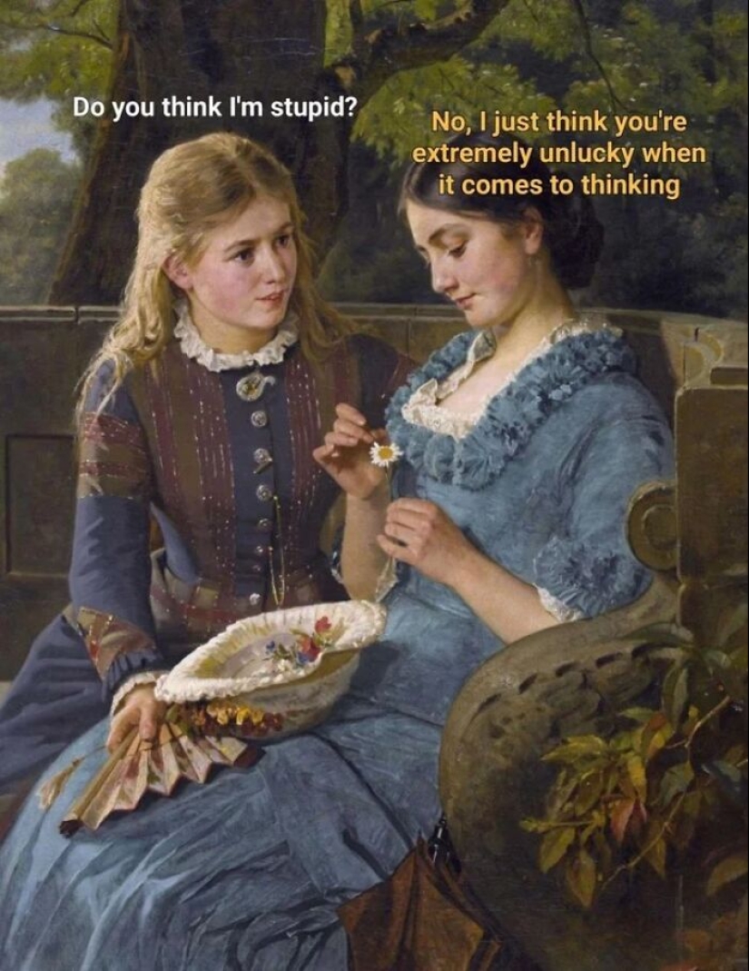 10 memes divertidos sobre el arte clásico que demuestran que casi nada ha cambiado a lo largo de los años