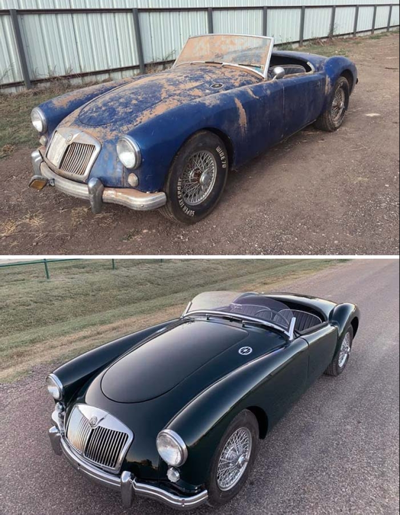 10 Times Trashed Cars Were Restored To Their Former Glory, Shared In This Online Group