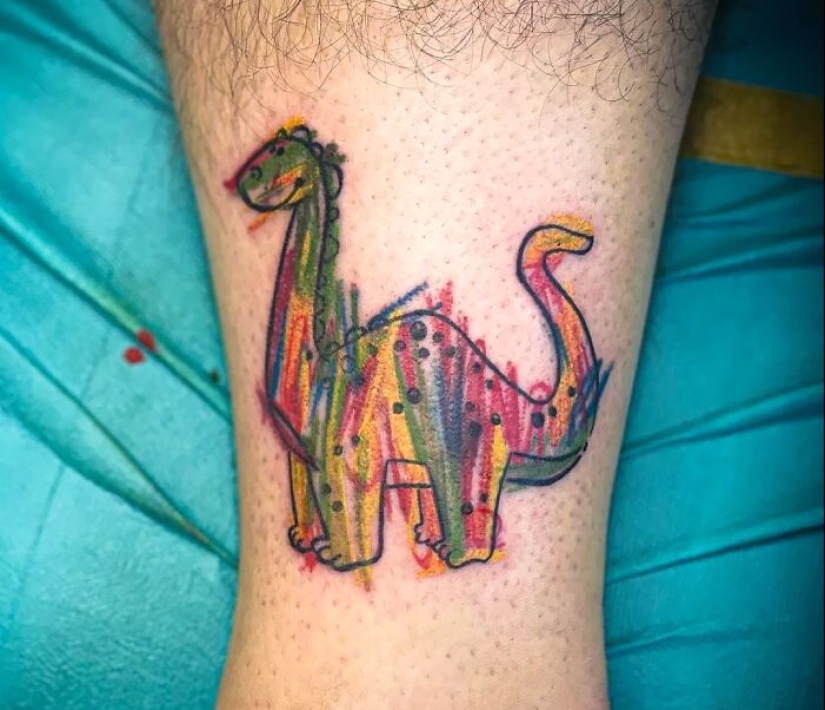 10 veces la gente tuvo una idea genial de tatuaje de dinosaurio y se ejecutó a la perfección 10 veces la gente tuvo una idea genial de tatuaje de dinosaurio y se ejecutó a la perfección