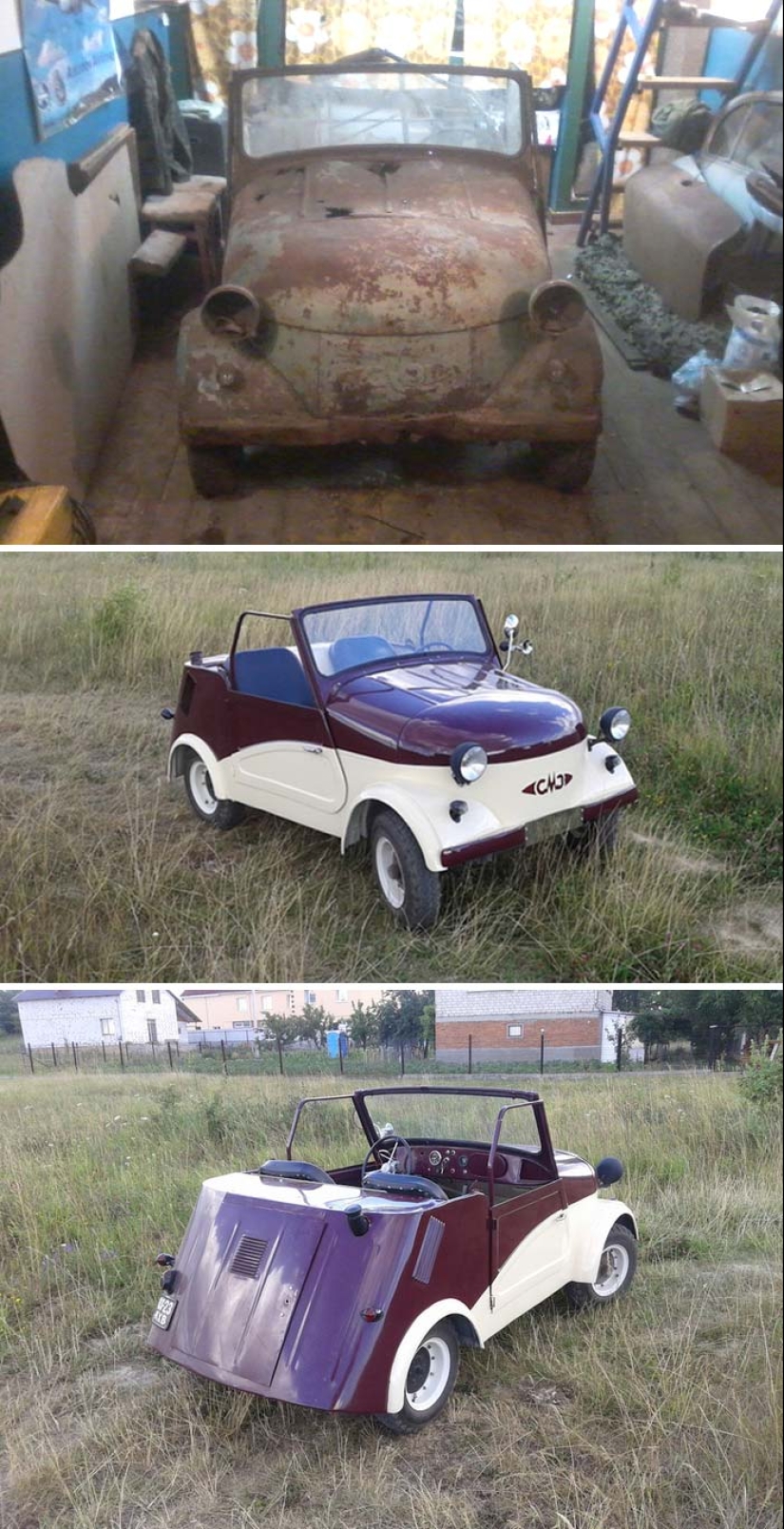 10 veces que los autos destrozados fueron restaurados a su antigua gloria, compartidos en este grupo en línea