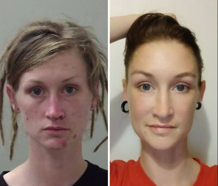 11 Before And After Pictures That Show What Happens When People Overcome Addiction