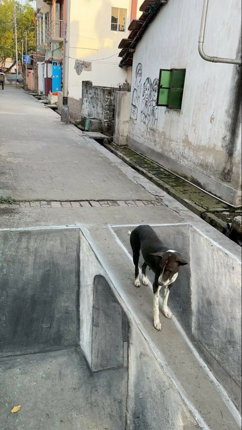 11 Chalk Drawings Made By This Art Teacher Entertain The Whole Neighborhood