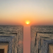 11 paisajes que doblan el tejido de la realidad por un artista indonesio