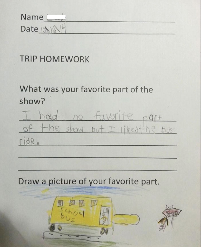 11 Times Children’s Homework Was So Funny It Should’ve Gotten Extra Credit