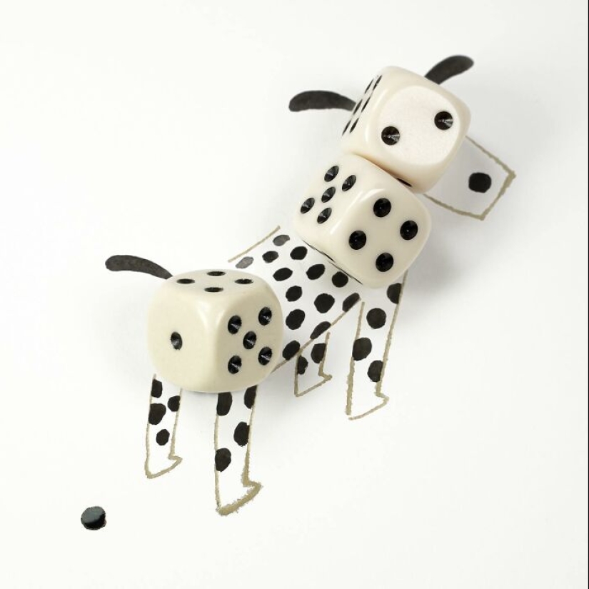 12 Captivating And Humorous Illustrations Created From Everyday Items By Christoph Niemann