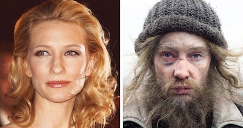 12 examples of how makeup artists transform the actors