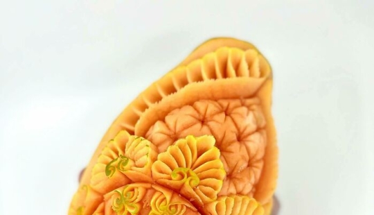 12 fascinantes tallas de comida del campeón mundial Daniele Barresi