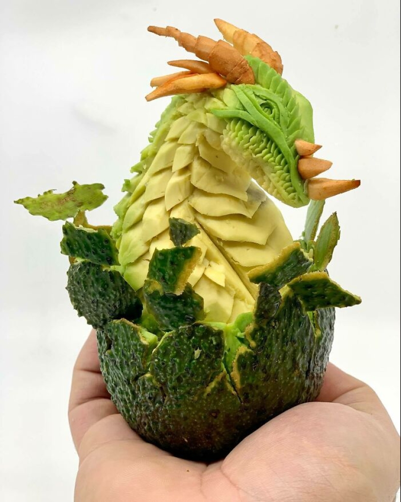 12 Mesmerizing Food Carvings By World Champion Daniele Barresi 12 Mesmerizing Food Carvings By World Champion Daniele Barresi