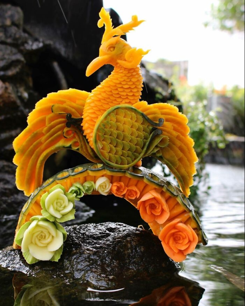 12 Mesmerizing Food Carvings By World Champion Daniele Barresi 12 Mesmerizing Food Carvings By World Champion Daniele Barresi