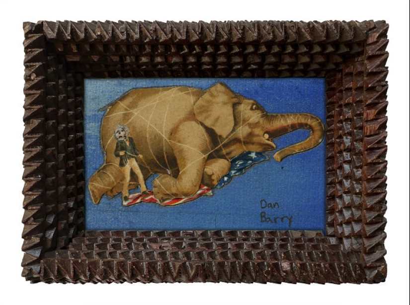 12 obras de arte de Dan Barry que son su respuesta al clima general de pavor y caos 12 obras de arte de Dan Barry que son su respuesta al clima general de pavor y caos