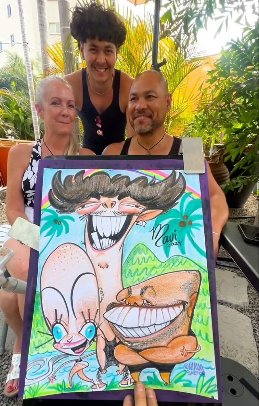 13 Hilarious Caricatures Drawn By This Artist From Hawaii 13 Hilarious Caricatures Drawn By This Artist From Hawaii