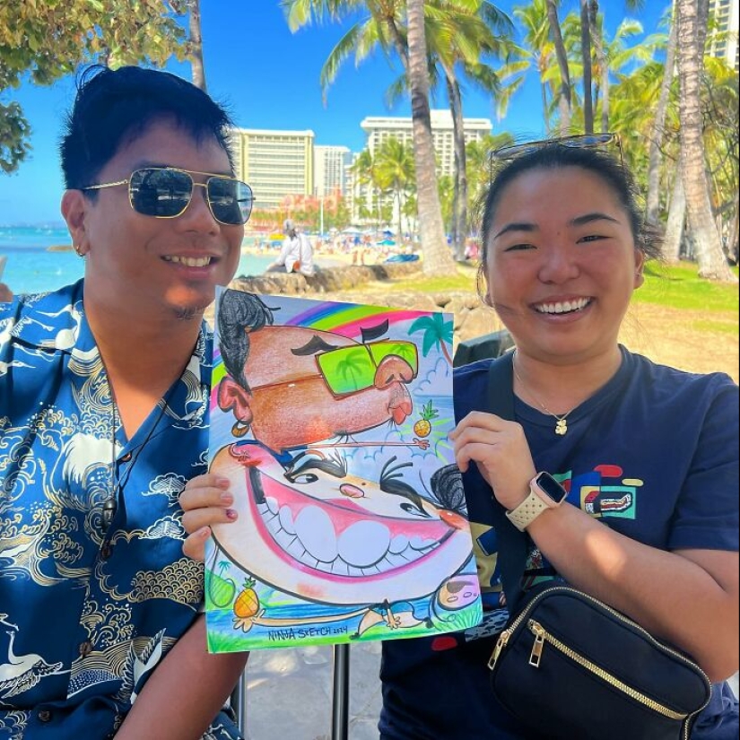 13 Hilarious Caricatures Drawn By This Artist From Hawaii 13 Hilarious Caricatures Drawn By This Artist From Hawaii