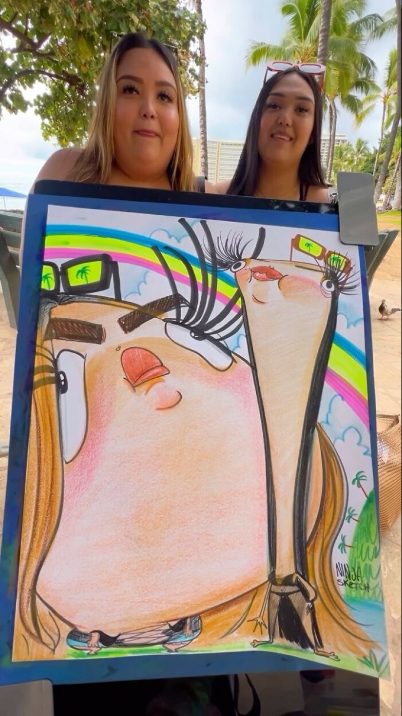 13 Hilarious Caricatures Drawn By This Artist From Hawaii 13 Hilarious Caricatures Drawn By This Artist From Hawaii