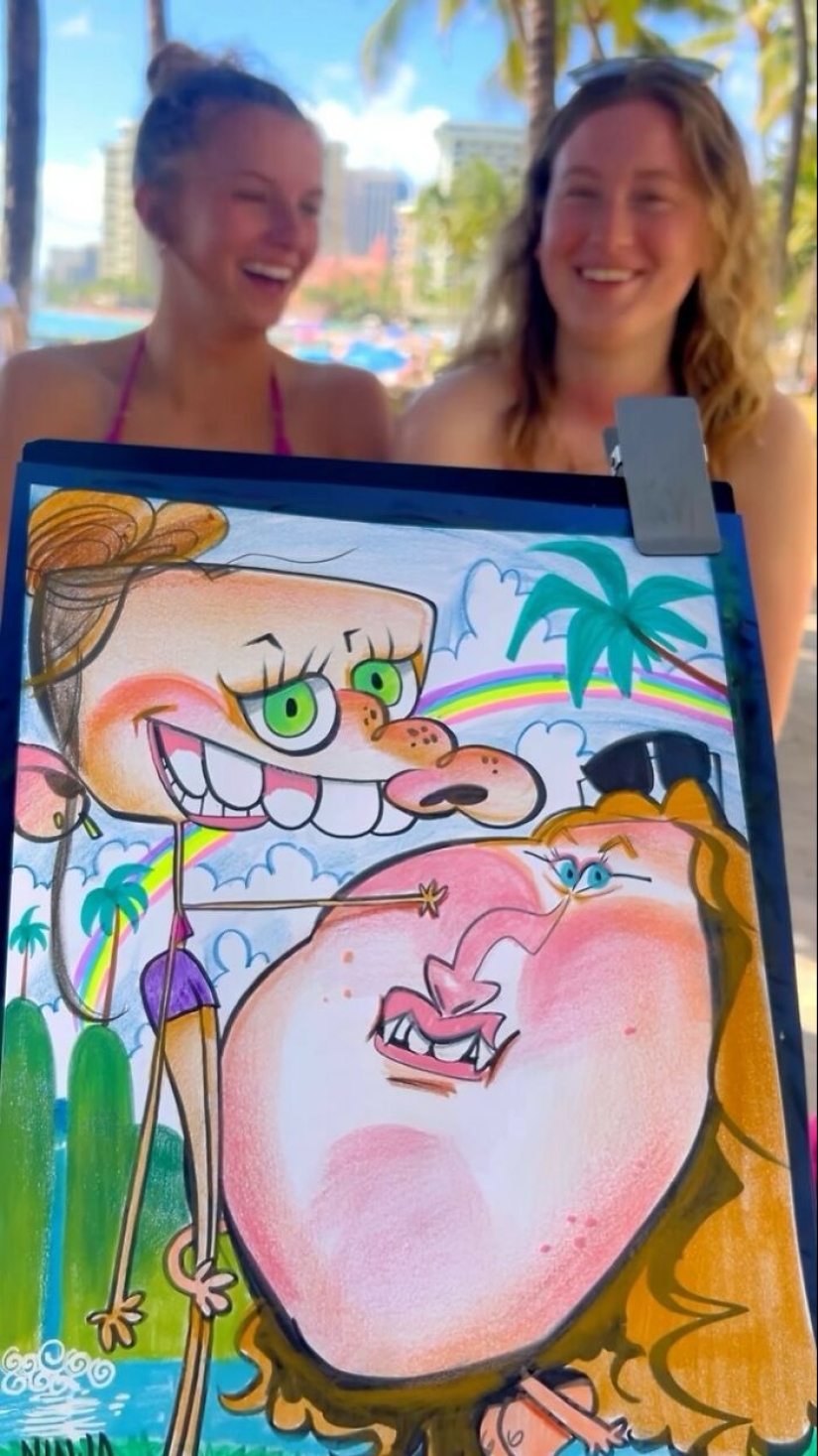 13 Hilarious Caricatures Drawn By This Artist From Hawaii 13 Hilarious Caricatures Drawn By This Artist From Hawaii