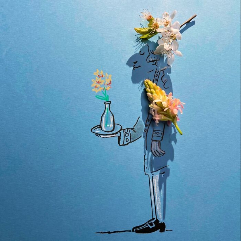 14 divertidas ilustraciones de sombras de Vincent Bal 14 divertidas ilustraciones de sombras de Vincent Bal