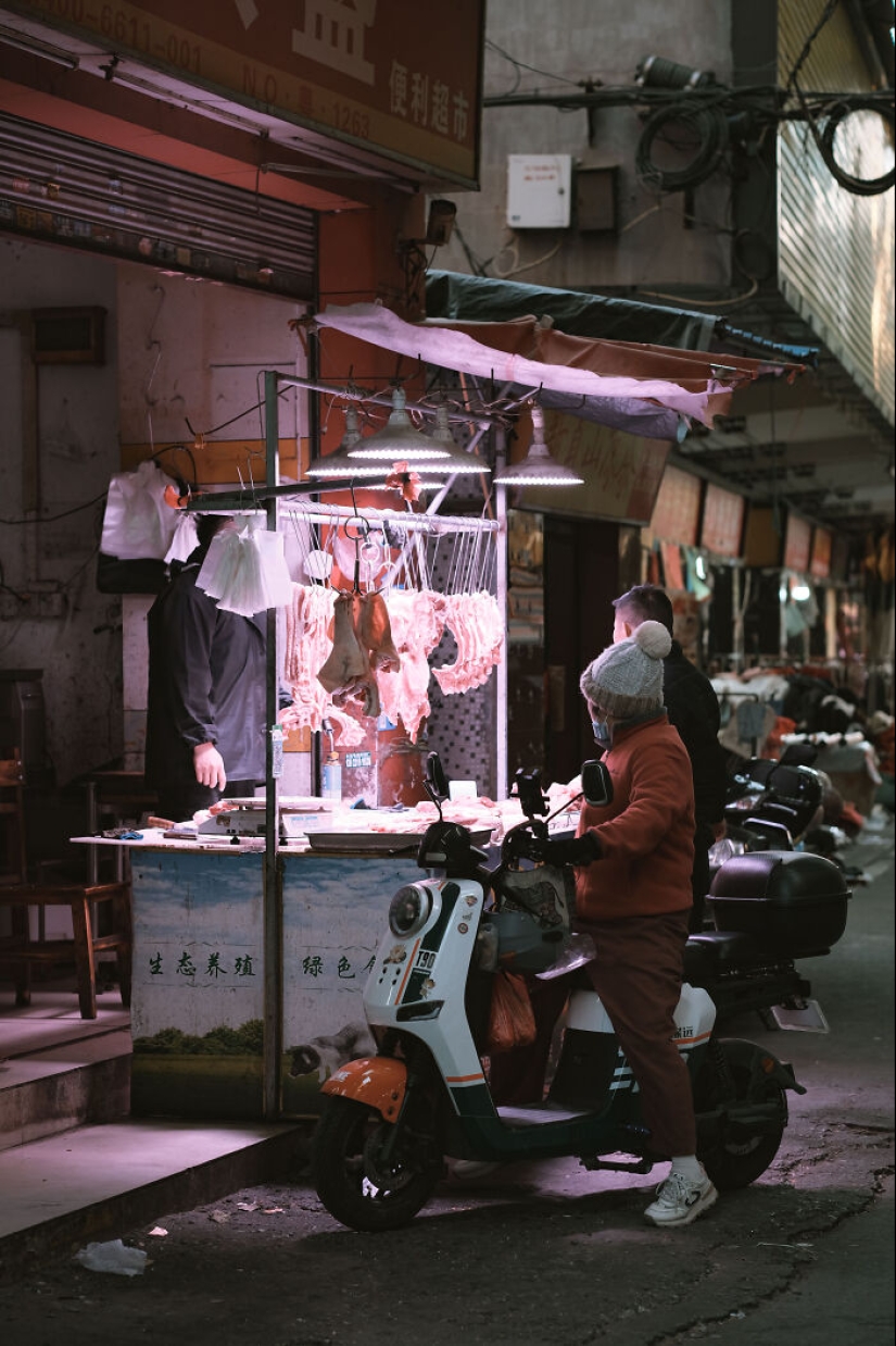 14 fotografías que tomé para mostrar el lado auténtico de un mercado de agricultores en China