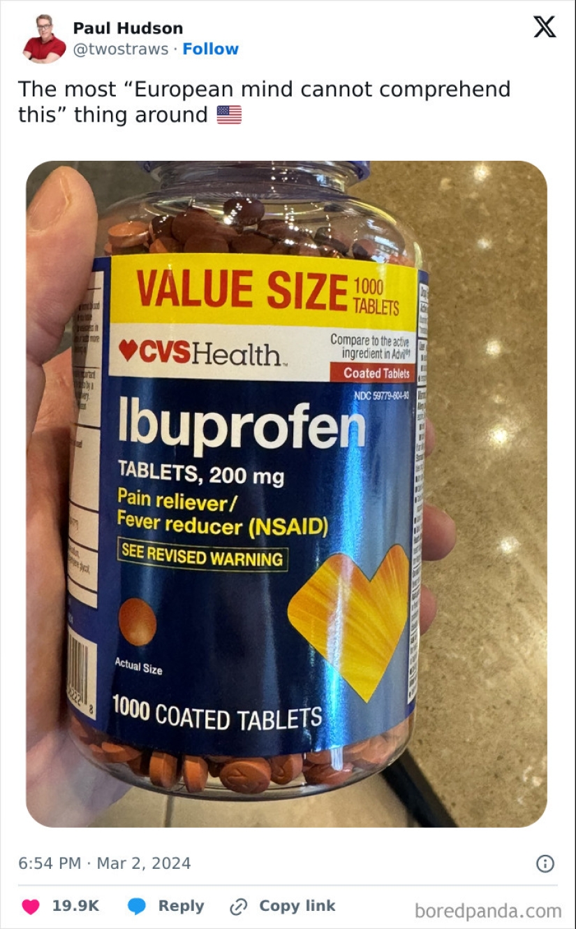 14 Publicaciones "La mente europea no puede comprender esto" son divertidas para los estadounidenses y confusas para los europeos 14 Publicaciones "La mente europea no puede comprender esto" son divertidas para los estadounidenses y confusas para los europeos