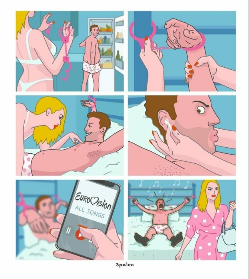 15 Extremely Bizarre Comics With A Dash Of Dark Humor, Satire, And Social Critique By 3Palec