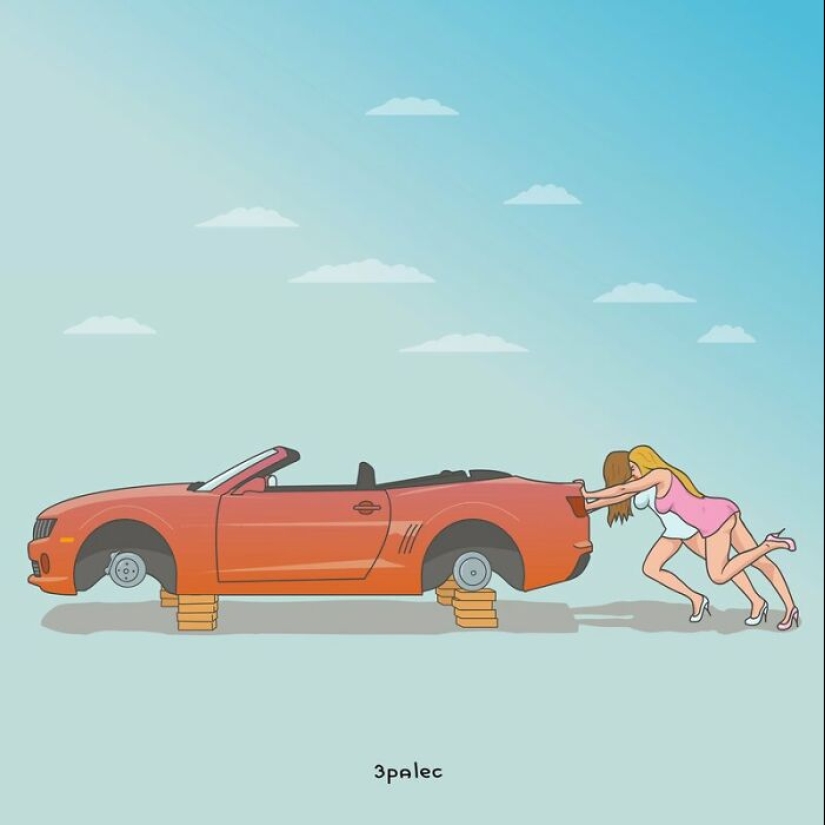 15 Extremely Bizarre Comics With A Dash Of Dark Humor, Satire, And Social Critique By 3Palec