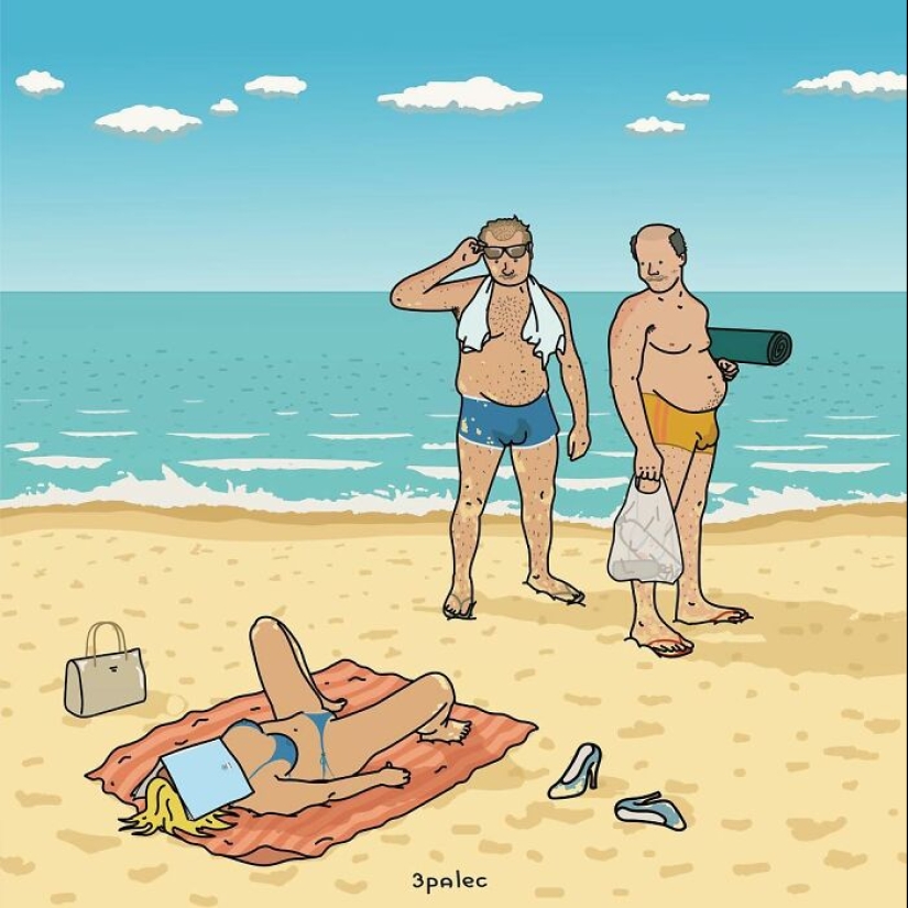 15 Extremely Bizarre Comics With A Dash Of Dark Humor, Satire, And Social Critique By 3Palec