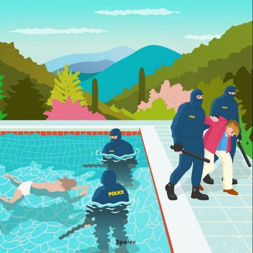 15 Extremely Bizarre Comics With A Dash Of Dark Humor, Satire, And Social Critique By 3Palec