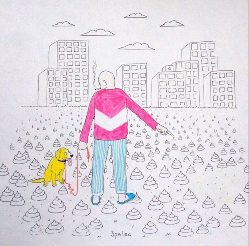 15 Extremely Bizarre Comics With A Dash Of Dark Humor, Satire, And Social Critique By 3Palec