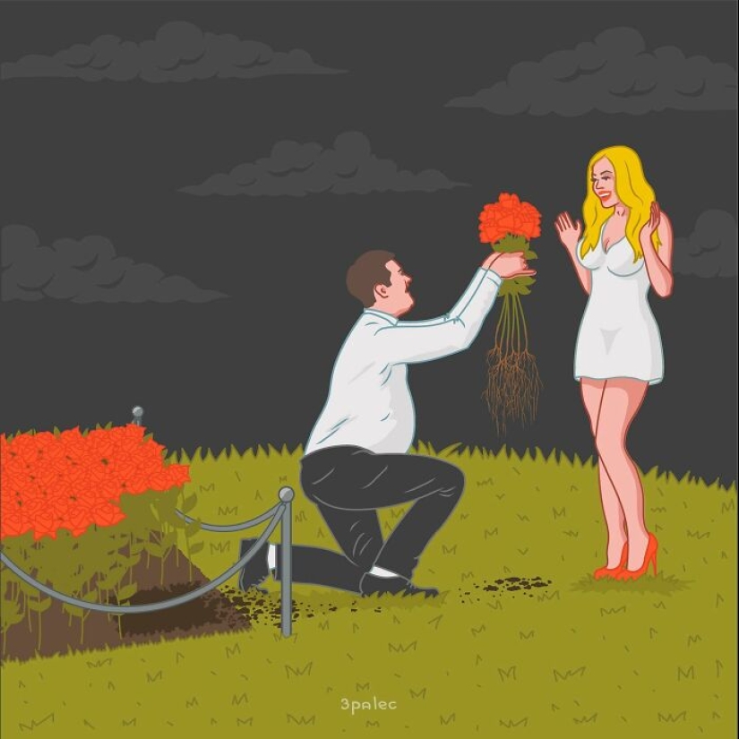 15 Extremely Bizarre Comics With A Dash Of Dark Humor, Satire, And Social Critique By 3Palec