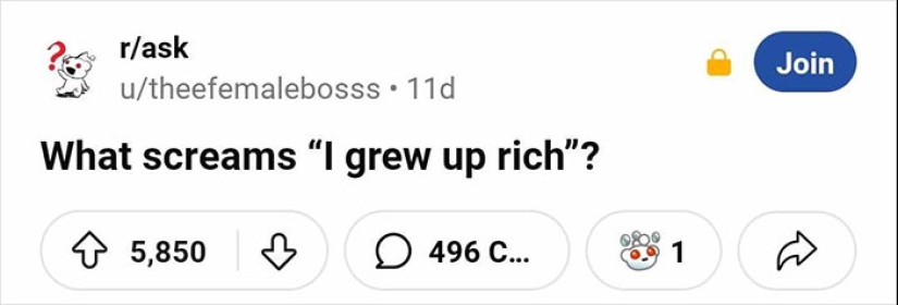 15 señales que indican que alguien creció siendo rico, según señalan personas en Internet