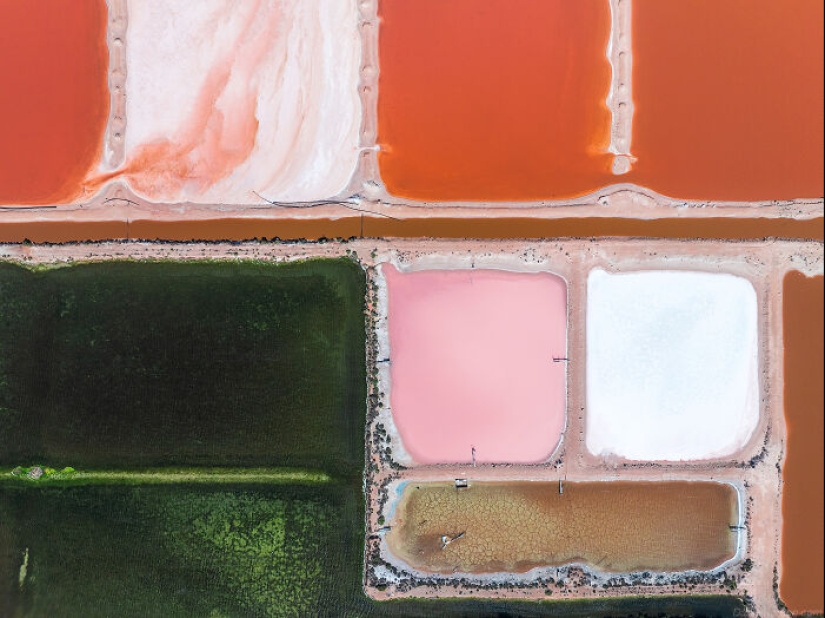 15 tomas increíbles de Daniel Kordan tomadas desde un avión de puertas abiertas que sobrevuela Australia Occidental