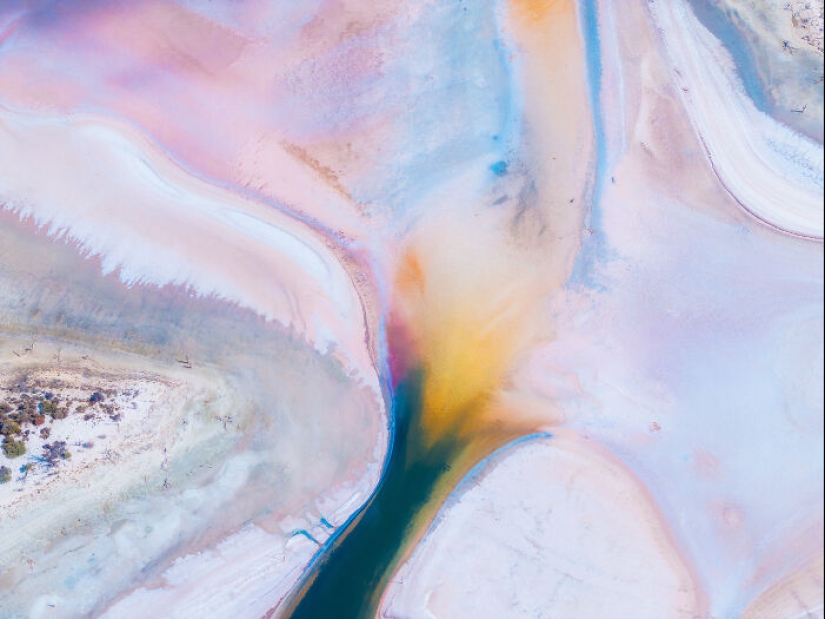 15 tomas increíbles de Daniel Kordan tomadas desde un avión de puertas abiertas que sobrevuela Australia Occidental