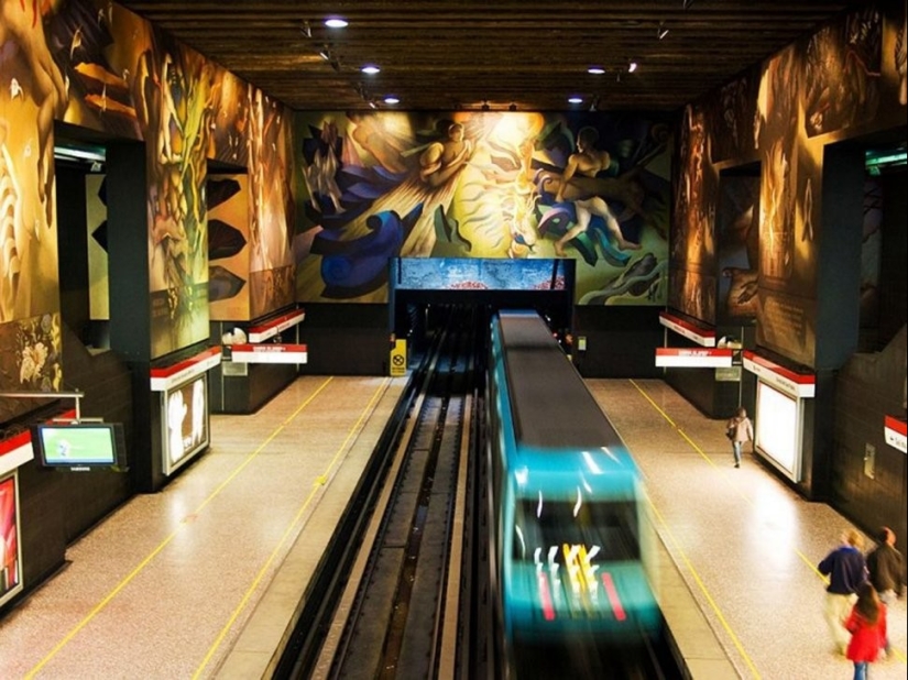 17 most magical underground stations from around the world