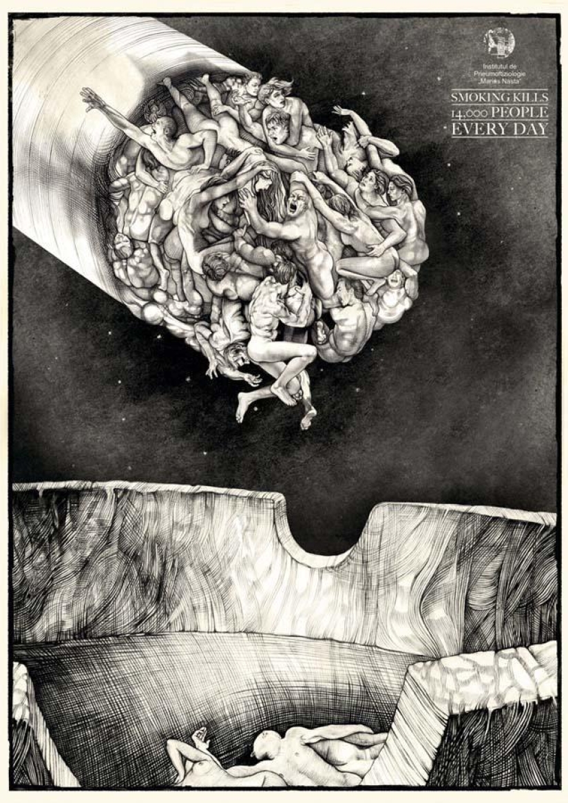 18 of the masterpieces of the anti-tobacco advertising from around the world 18 of the masterpieces of the anti-tobacco advertising from around the world