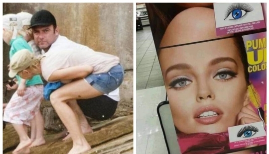 20 photos from the series " Thank God, it seemed..."