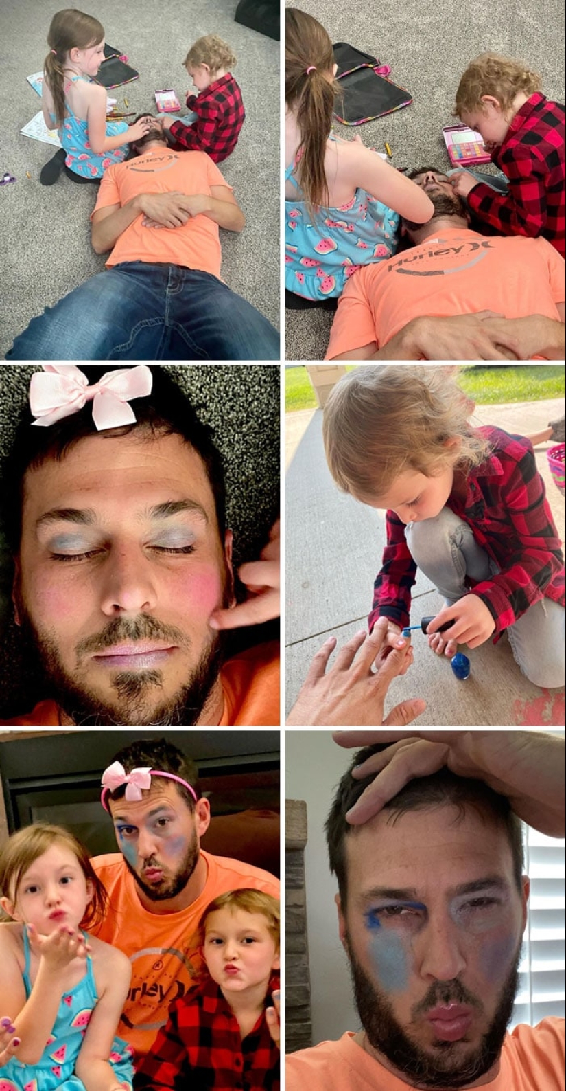 22 funny photos of handsome fathers who have makeup artist daughters growing up 22 funny photos of handsome fathers who have makeup artist daughters growing up