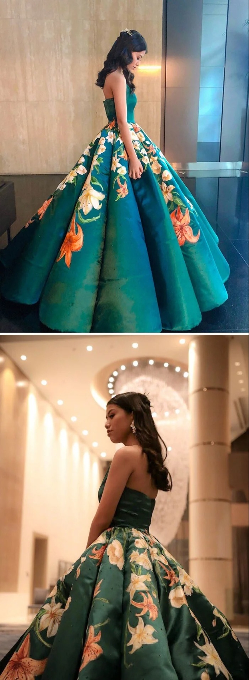 22 photos of girls in unique dresses that were sewn by themselves 22 photos of girls in unique dresses that were sewn by themselves