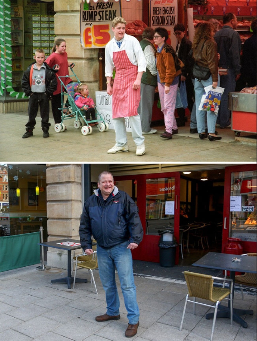 30 años después: fotógrafo recreó viejos retratos tomados en su ciudad natal 30 años después: fotógrafo recreó viejos retratos tomados en su ciudad natal