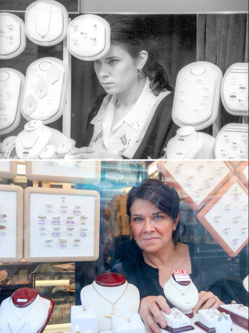 30 años después: fotógrafo recreó viejos retratos tomados en su ciudad natal 30 años después: fotógrafo recreó viejos retratos tomados en su ciudad natal