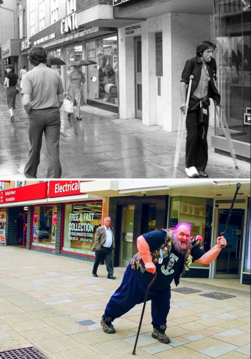 30 años después: fotógrafo recreó viejos retratos tomados en su ciudad natal 30 años después: fotógrafo recreó viejos retratos tomados en su ciudad natal