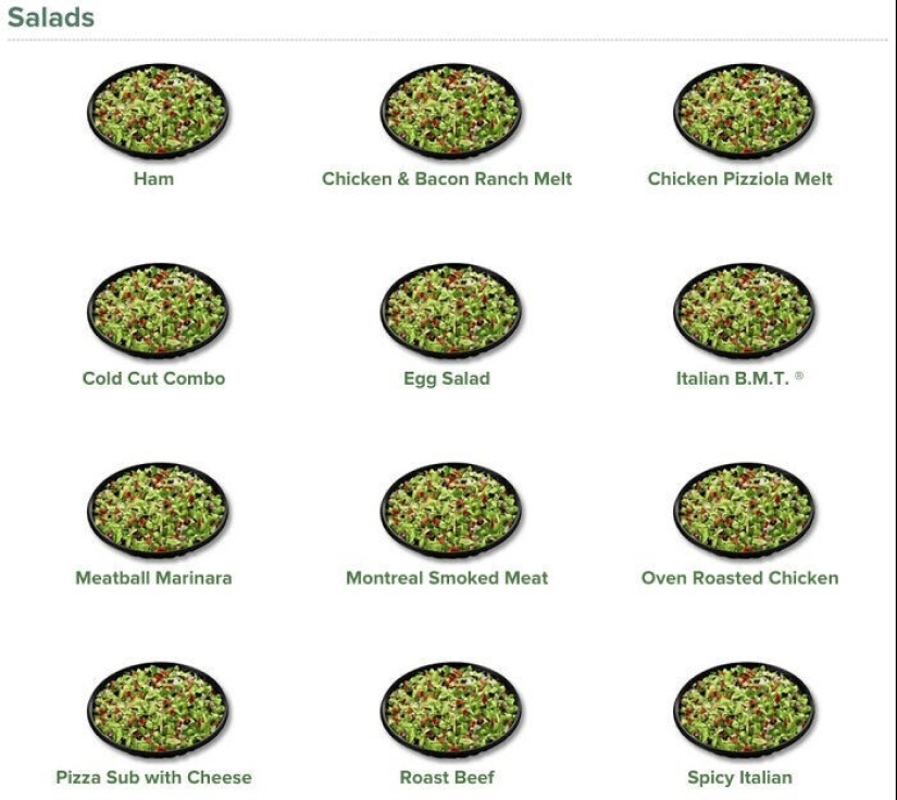 30 examples when you want to leave a restaurant, barely looking at the menu