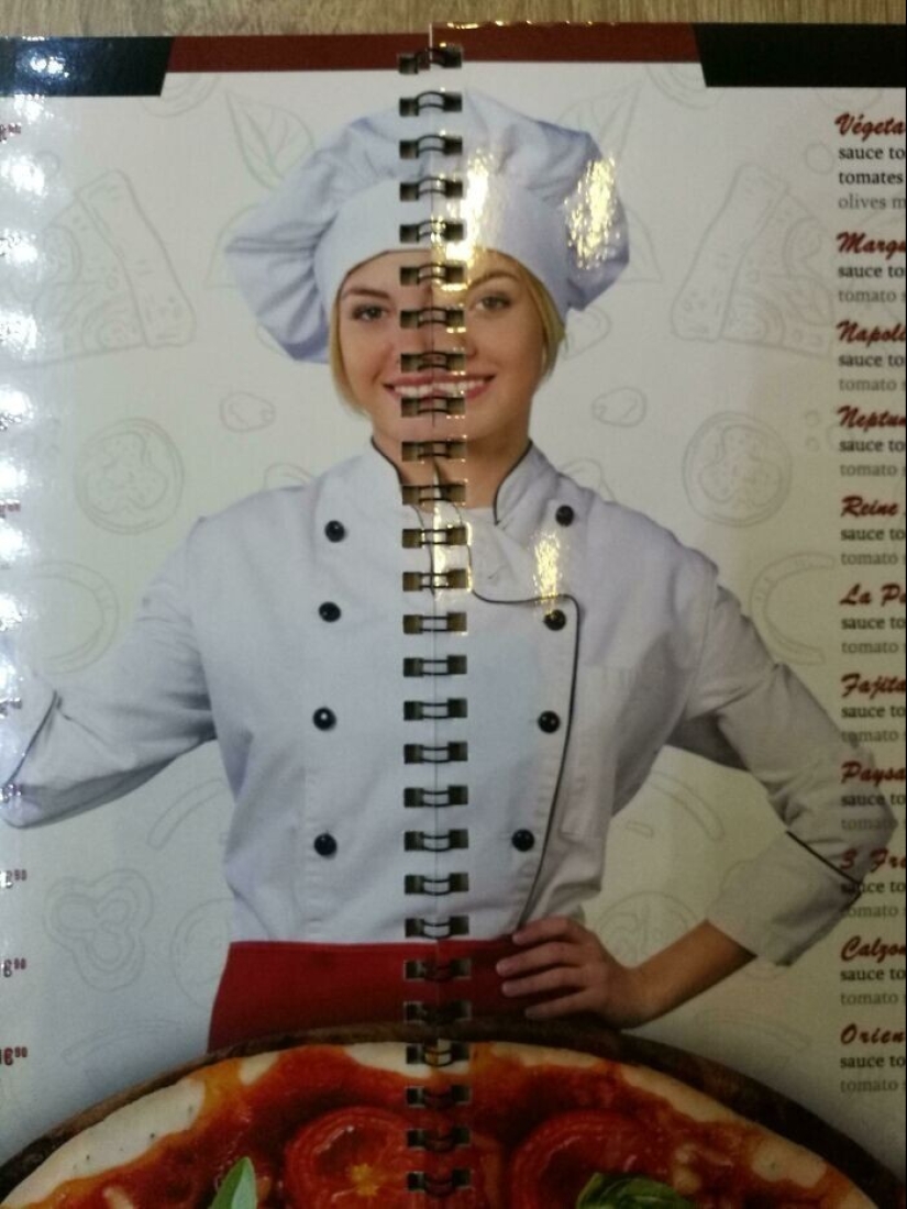 30 examples when you want to leave a restaurant, barely looking at the menu