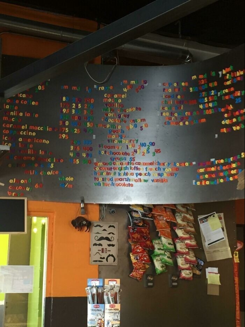 30 examples when you want to leave a restaurant, barely looking at the menu