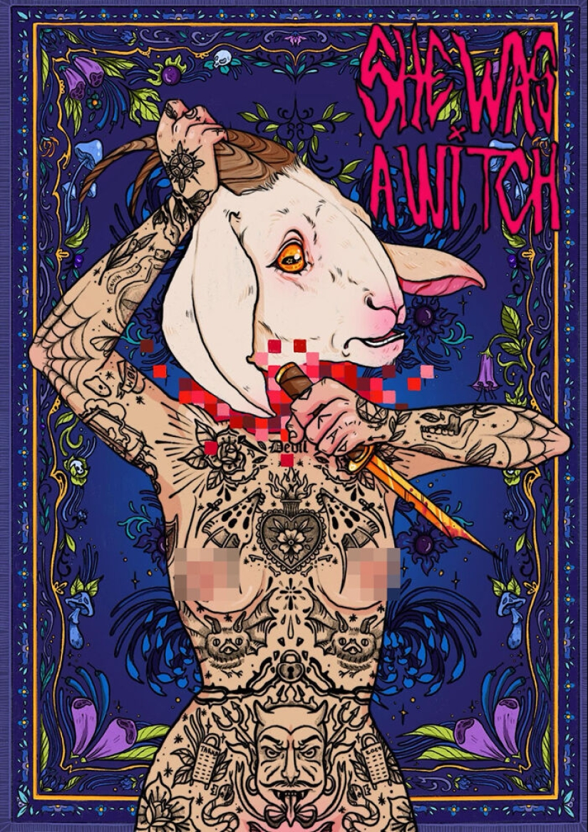 33 Illustrations Blending Eerie Imagery With Calming Details By This Talented Artist 33 Illustrations Blending Eerie Imagery With Calming Details By This Talented Artist