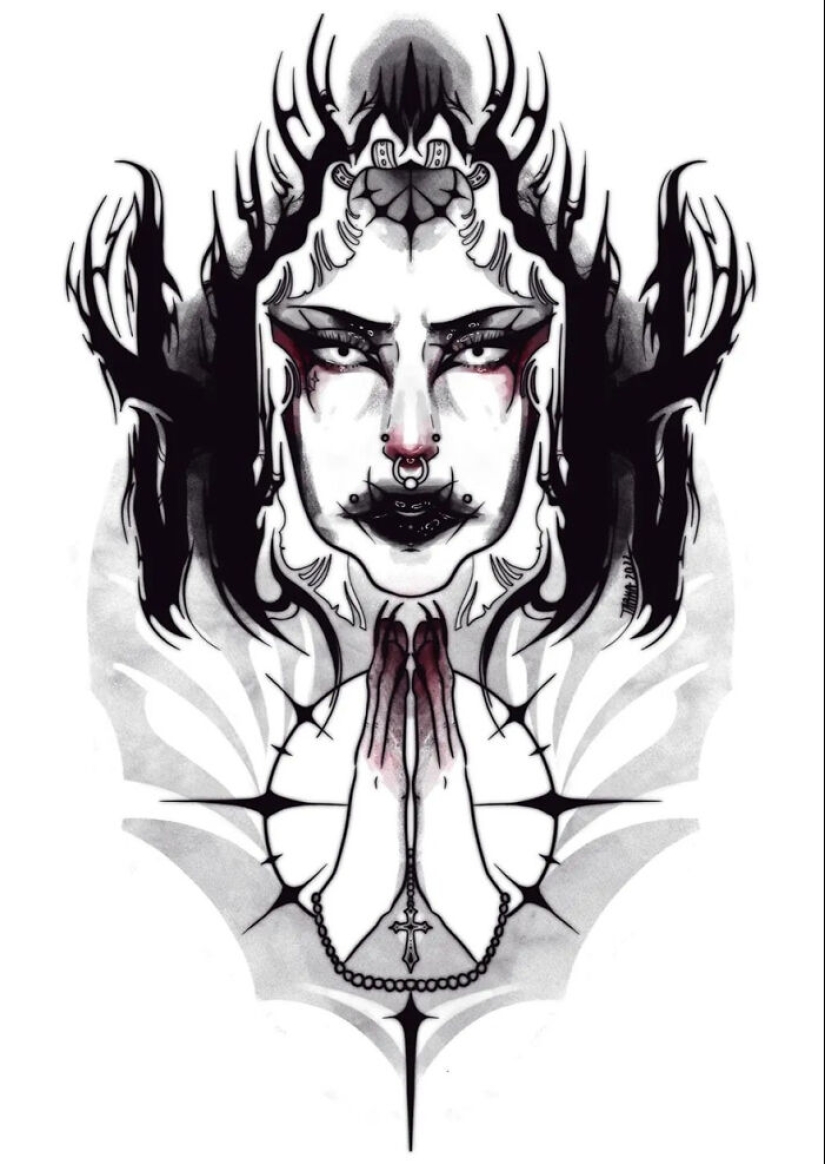 33 Illustrations Blending Eerie Imagery With Calming Details By This Talented Artist 33 Illustrations Blending Eerie Imagery With Calming Details By This Talented Artist