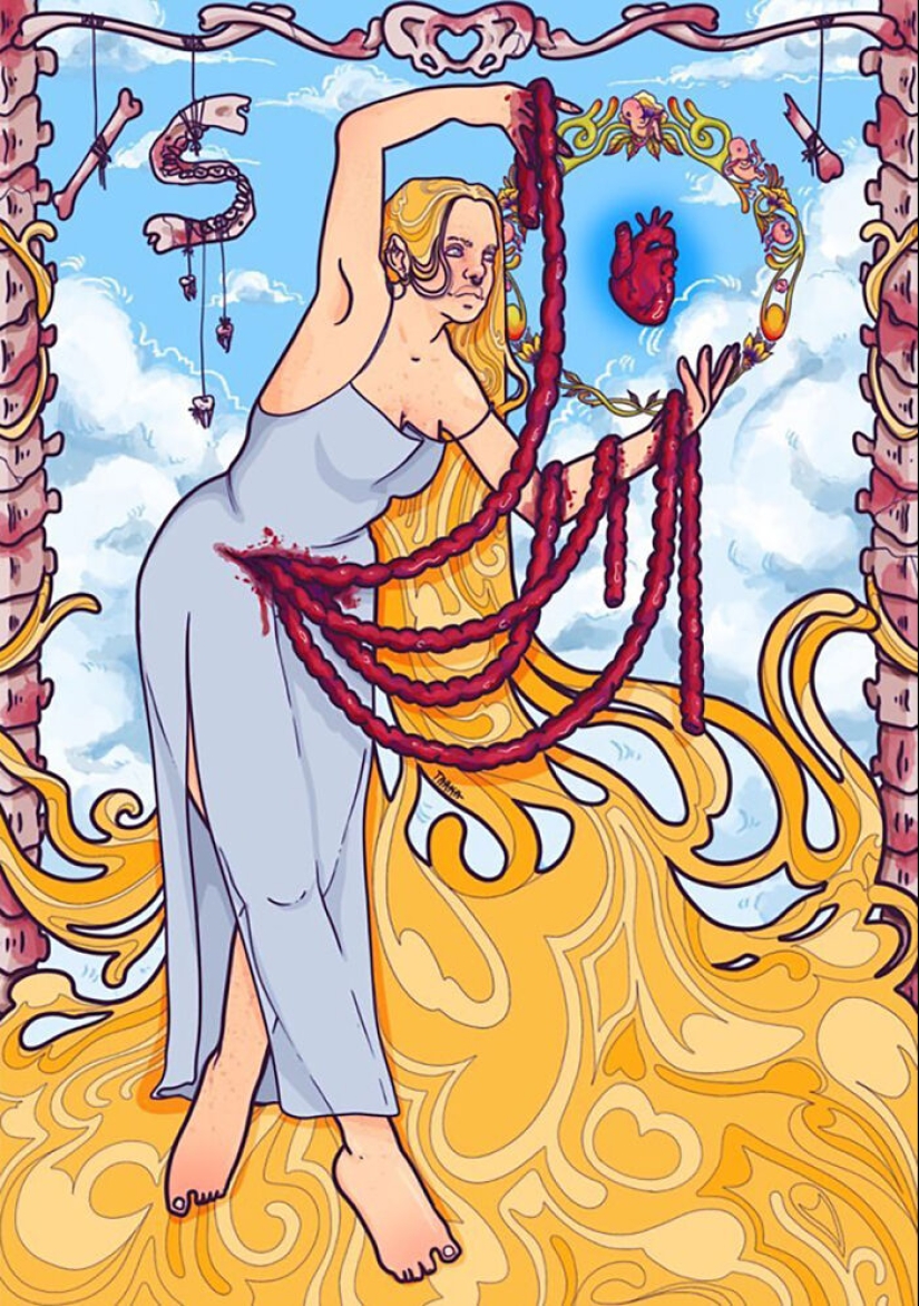 33 Illustrations Blending Eerie Imagery With Calming Details By This Talented Artist 33 Illustrations Blending Eerie Imagery With Calming Details By This Talented Artist