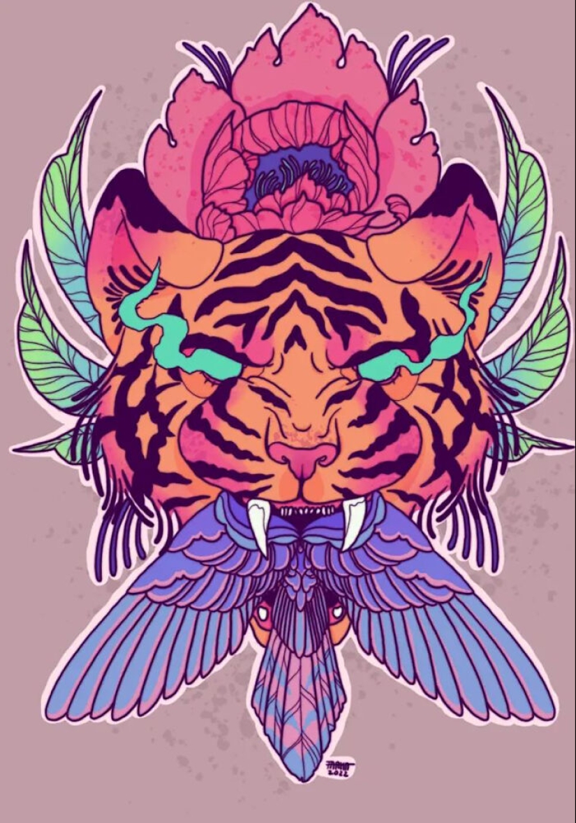 33 Illustrations Blending Eerie Imagery With Calming Details By This Talented Artist 33 Illustrations Blending Eerie Imagery With Calming Details By This Talented Artist