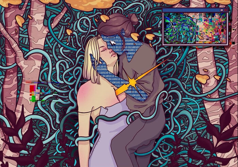 33 Illustrations Blending Eerie Imagery With Calming Details By This Talented Artist 33 Illustrations Blending Eerie Imagery With Calming Details By This Talented Artist