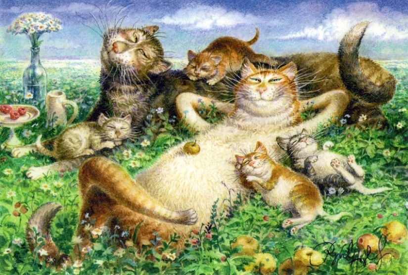 5 artistas que magistralmente dibujo de gatos 5 artistas que magistralmente dibujo de gatos