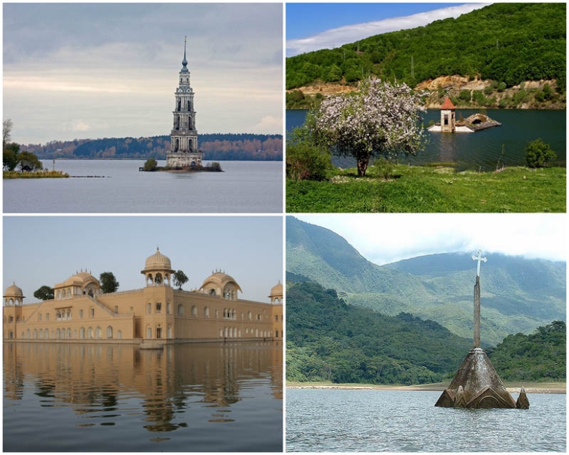 5 de los más espectaculares de edificios inundados